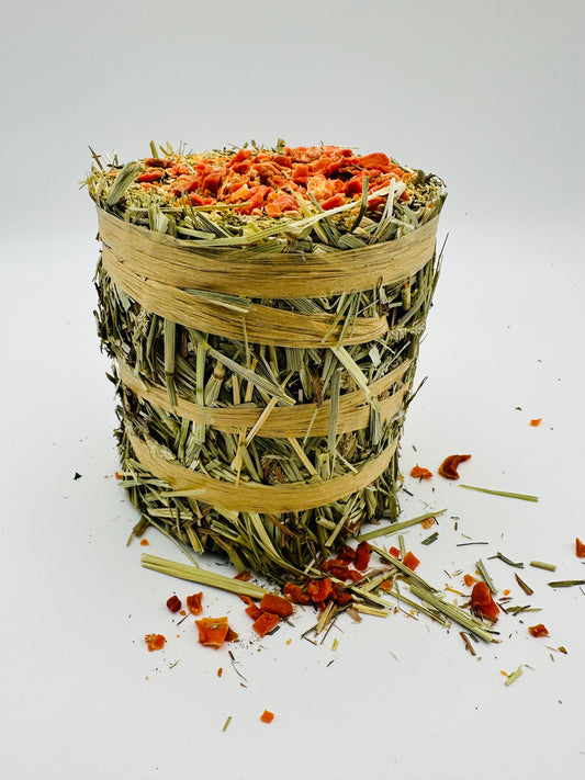 Hay Roll carrot Topped
