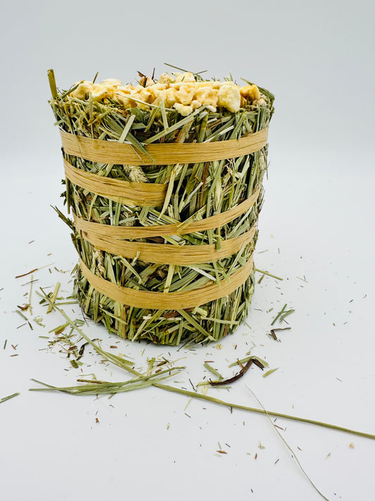 Hay Roll Apple Topped