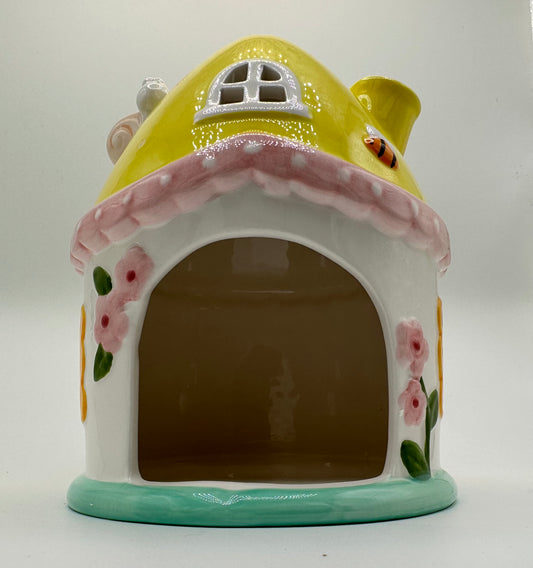 Ceramic Hide Fairy House Large